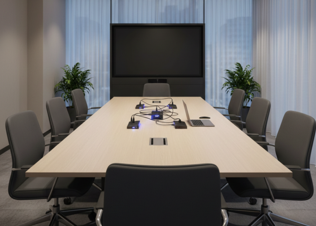 Salas de juntas (10 pax) con AV plug and play